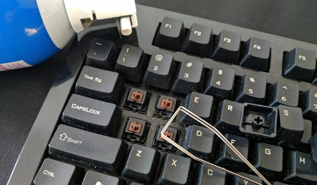 Cómo limpiar un teclado Apple
